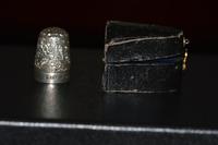 Edwardian 1901 Silver Thimble & Case by James Fenton, Birmingham (8 of 9) Edwardian 1901 Silver Thimble & Case by James Fenton, Birmingham (8 of 9)