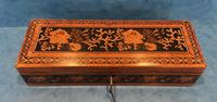 Victorian Satinwood Glove Box With Tunbridge Ware Inlay (5 of 12) Victorian Satinwood Glove Box With Tunbridge Ware Inlay (5 of 12)