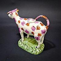 Swansea Cambrian Pottery Cow Creamer (4 of 7) Swansea Cambrian Pottery Cow Creamer (4 of 7)