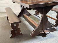 French Farmhouse Dining Table & Benches Set (33 of 33) French Farmhouse Dining Table & Benches Set (33 of 33)