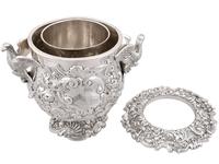 Antique George III Sterling Silver Wine Cooler (8 of 18) Antique George III Sterling Silver Wine Cooler (8 of 18)