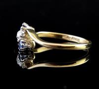 Vintage Art Deco Sapphire & Diamond Trilogy Ring (9 of 10) Vintage Art Deco Sapphire & Diamond Trilogy Ring (9 of 10)