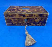 Georgian Tortoiseshell Jewellery Box (3 of 16) Georgian Tortoiseshell Jewellery Box (3 of 16)