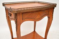 Antique French King Wood Side Table (3 of 9) Antique French King Wood Side Table (3 of 9)