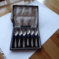 Silver Plate Set of 6 x Teaspoons (3 of 9) Silver Plate Set of 6 x Teaspoons (3 of 9)