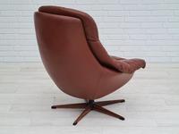 H.W.Klein, Danish swivel armchair, 70s, leather, original upholstery, very good condition (15 of 19) H.W.Klein, Danish swivel armchair, 70s, leather, original upholstery, very good condition (15 of 19)