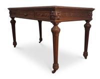 English Carved Oak Desk (4 of 8) English Carved Oak Desk (4 of 8)