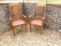 A Pair of Arts and Crafts Oak Chairs (3 of 10) A Pair of Arts and Crafts Oak Chairs (3 of 10)