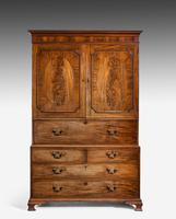 George III Period Mahogany Clothes Press (2 of 8) George III Period Mahogany Clothes Press (2 of 8)