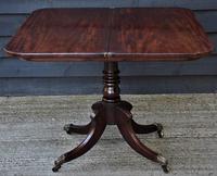 Elegant Regency Mahogany D-end Tea Table, Circa 1820. (3 of 11) Elegant Regency Mahogany D-end Tea Table, Circa 1820. (3 of 11)