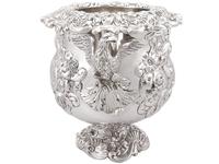 Antique George III Sterling Silver Wine Cooler (5 of 18) Antique George III Sterling Silver Wine Cooler (5 of 18)