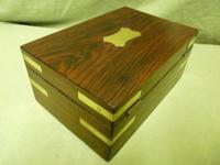 Inlaid Rosewood Jewellery – Trinket Box. C1850 (8 of 10) Inlaid Rosewood Jewellery – Trinket Box. C1850 (8 of 10)