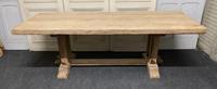 French Bleached Oak Farmhouse Dining Table (2 of 15) French Bleached Oak Farmhouse Dining Table (2 of 15)