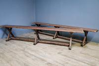 Pair of Pine Benches (6 of 8) Pair of Pine Benches (6 of 8)