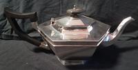 Art Deco Sterling Silver Hexagon Shaped Tea Service (2 of 7) Art Deco Sterling Silver Hexagon Shaped Tea Service (2 of 7)