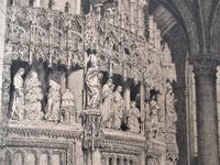 Fine antique print, Axel Herman Haig etching, Chartres Cathedral, signed 1881 (3 of 9) Fine antique print, Axel Herman Haig etching, Chartres Cathedral, signed 1881 (3 of 9)