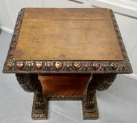 Pair of 19th Century Art Nouveau Gothic Carved Oak Console Pedestals (4 of 11) Pair of 19th Century Art Nouveau Gothic Carved Oak Console Pedestals (4 of 11)