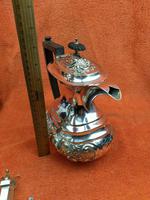 Antique Silver Plated Teapot or Coffee Pot JB Chatterly & Sons Ltd c.1920 (7 of 8) Antique Silver Plated Teapot or Coffee Pot JB Chatterly & Sons Ltd c.1920 (7 of 8)