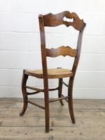 Set of Four Antique French Fruitwood Dining Chairs (8 of 9) Set of Four Antique French Fruitwood Dining Chairs (8 of 9)