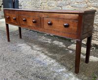 Large Antique Elm Dresser Base (20 of 21) Large Antique Elm Dresser Base (20 of 21)