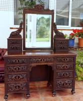 Country Oak Italian Dressing Table Cherubs c.1860 (7 of 12) Country Oak Italian Dressing Table Cherubs c.1860 (7 of 12)