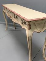 Large French painted console table with drawers (3 of 8) Large French painted console table with drawers (3 of 8)