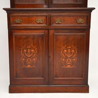 Antique Victorian Inlaid Mahogany 2 Section Bookcase (9 of 11) Antique Victorian Inlaid Mahogany 2 Section Bookcase (9 of 11)