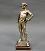 Bronze Figure of a Harlequin by Emile Laporte (5 of 6) Bronze Figure of a Harlequin by Emile Laporte (5 of 6)
