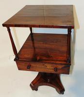 Regency rosewood two tier etagere (3 of 7) Regency rosewood two tier etagere (3 of 7)
