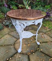 Rare “Abolitionist” 19th Century copper topped Pub Table (7 of 8) Rare “Abolitionist” 19th Century copper topped Pub Table (7 of 8)