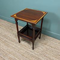 Stunning Victorian Inlaid Antique Mahogany Occasional Table (3 of 7) Stunning Victorian Inlaid Antique Mahogany Occasional Table (3 of 7)