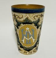 Fulham Pottery Arts & Crafts Beaker