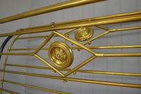 Rare Antique Victorian R.W Winfield 5ft King Size Brass & Iron Sleigh Bed (8 of 21) Rare Antique Victorian R.W Winfield 5ft King Size Brass & Iron Sleigh Bed (8 of 21)