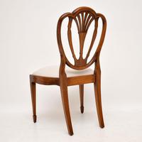 Set of 6 Antique Mahogany Sheraton Style Dining Chairs (4 of 9) Set of 6 Antique Mahogany Sheraton Style Dining Chairs (4 of 9)