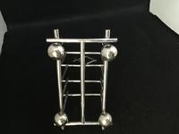 Christopher Dresser Style 5 Bar Silver Plated Toast Rack (5 of 5) Christopher Dresser Style 5 Bar Silver Plated Toast Rack (5 of 5)