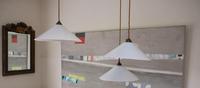 Original Opaline Glass Café Pendants (8 of 10) Original Opaline Glass Café Pendants (8 of 10)