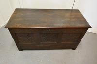 Large Carved Oak Mule Chest, Marriage Chest (3 of 10) Large Carved Oak Mule Chest, Marriage Chest (3 of 10)