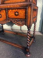 Antique Oak Barley Twist Cabinet on Stand (9 of 10) Antique Oak Barley Twist Cabinet on Stand (9 of 10)