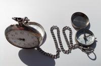 Victorian Solid Silver Omega Gurzelen Pocket Watch & Solid Silver Albert Chain (8 of 8) Victorian Solid Silver Omega Gurzelen Pocket Watch & Solid Silver Albert Chain (8 of 8)