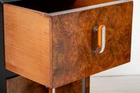 Stylish Pair of Burr Walnut Art Deco Bedside Cabinets (4 of 7) Stylish Pair of Burr Walnut Art Deco Bedside Cabinets (4 of 7)