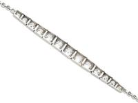 5.13ct Diamond, 14ct & 9ct White Gold Bracelet - Antique c.1910 (6 of 12) 5.13ct Diamond, 14ct & 9ct White Gold Bracelet - Antique c.1910 (6 of 12)