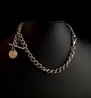 Antique Silver Double Albert Chain, Victorian (7 of 14) Antique Silver Double Albert Chain, Victorian (7 of 14)