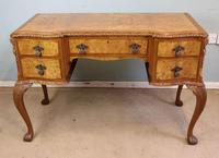 Antique Serpentine Shaped Burr Walnut Side Table (4 of 13) Antique Serpentine Shaped Burr Walnut Side Table (4 of 13)