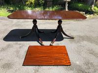 Antique Mahogany Twin Pillar Extending Dining Table (3 of 11) Antique Mahogany Twin Pillar Extending Dining Table (3 of 11)