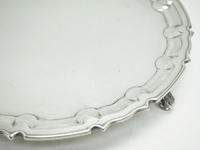 English Antique Solid Silver Tray, Super Design Fresh & Clean c.1914 (7 of 7) English Antique Solid Silver Tray, Super Design Fresh & Clean c.1914 (7 of 7)