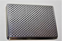 Superb & Extremely Smart Silver & Gold Snuff Box which has a very attractive chequered finish on the silver (2 of 8) Superb & Extremely Smart Silver & Gold Snuff Box which has a very attractive chequered finish on the silver (2 of 8)