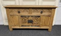 French Gothic Bleached Oak Sideboard (6 of 17) French Gothic Bleached Oak Sideboard (6 of 17)