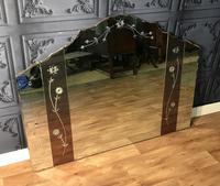 Large Art Deco Wall Mirror (3 of 7) Large Art Deco Wall Mirror (3 of 7)