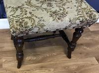 Edwardian Walnut Stool (6 of 6) Edwardian Walnut Stool (6 of 6)