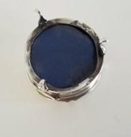 Solid Silver Hallmarked Hinged Vanity Trinket Ring Box (5 of 7) Solid Silver Hallmarked Hinged Vanity Trinket Ring Box (5 of 7)